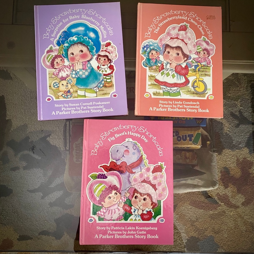 Vintage Strawberry Shortcake Books